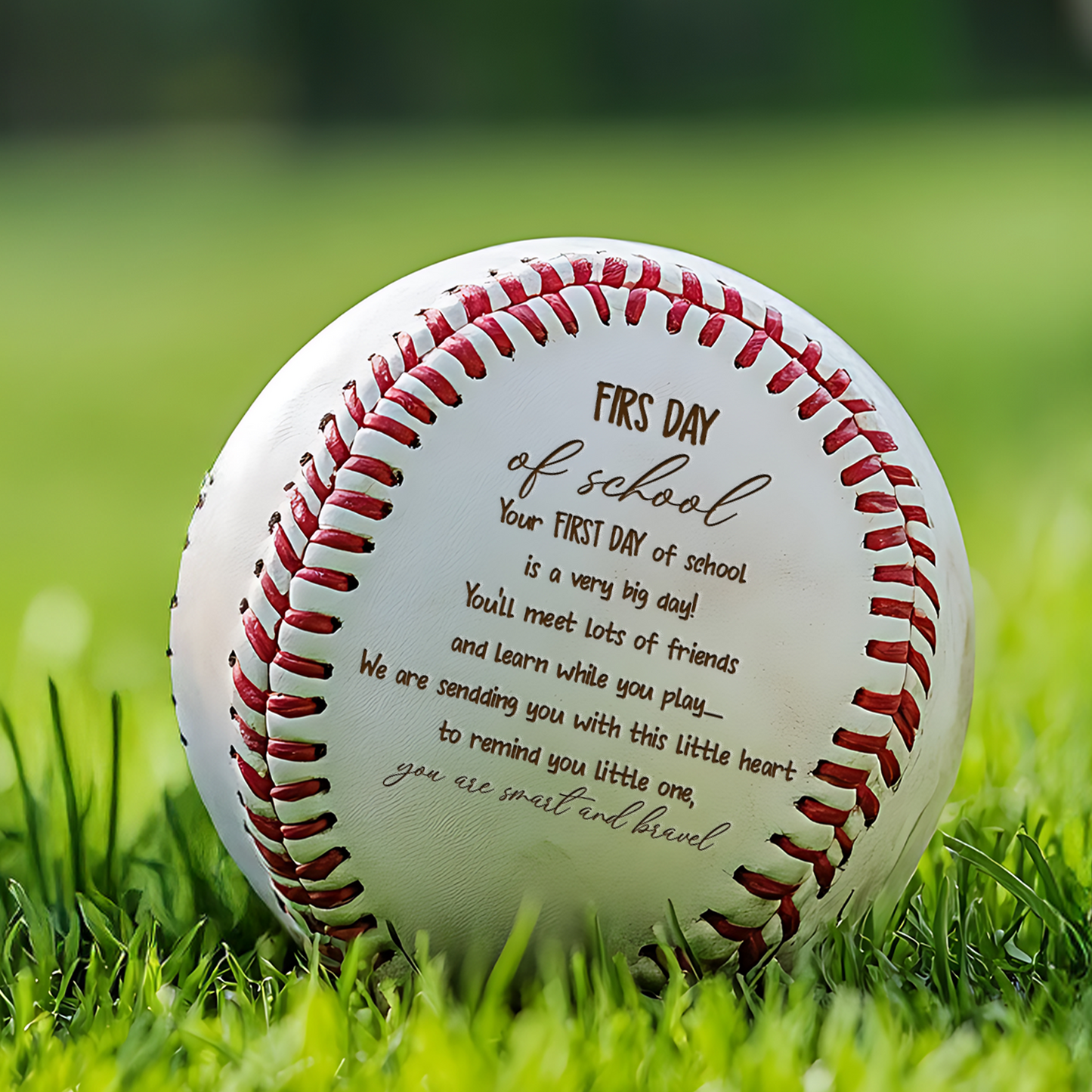 Custom Back to School  Gift | First Day of School Baseball Gift | Baseball Lover Gift | Gift For Kid TNBA023
