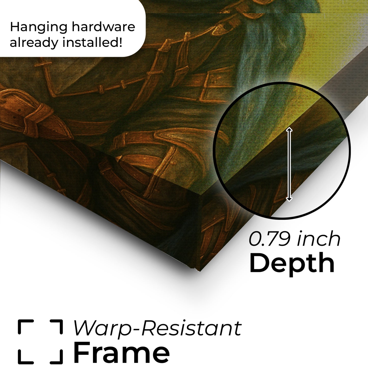 Custom Cat Photo Viking Canvas Gift For Cat Lovers