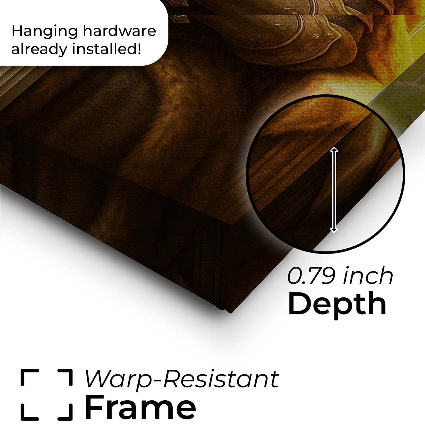 Custom Photo Cat Canvas Royal Pet Portrait