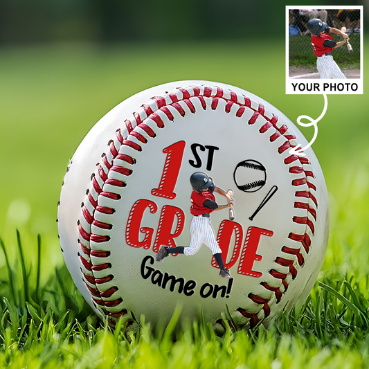 Custom Photo Baseball Graduation Gift | Personalized Graduate Senior High School | Baseball Lover Gift TNBA026