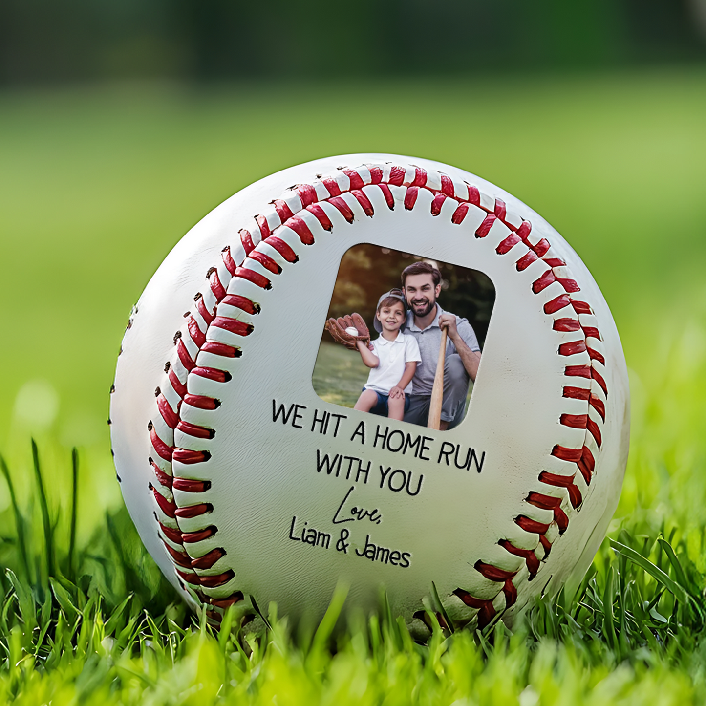 Custom Photo Baseballl Gift | Personalized Baseball Gift | Baseball Lover Gift | Gift For Kid TNBA030