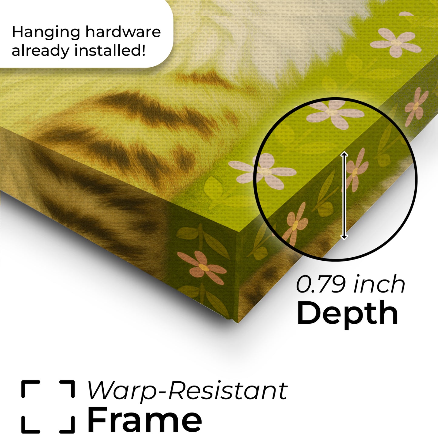 Custom Cat Portraits From Photo From Photo Canvas