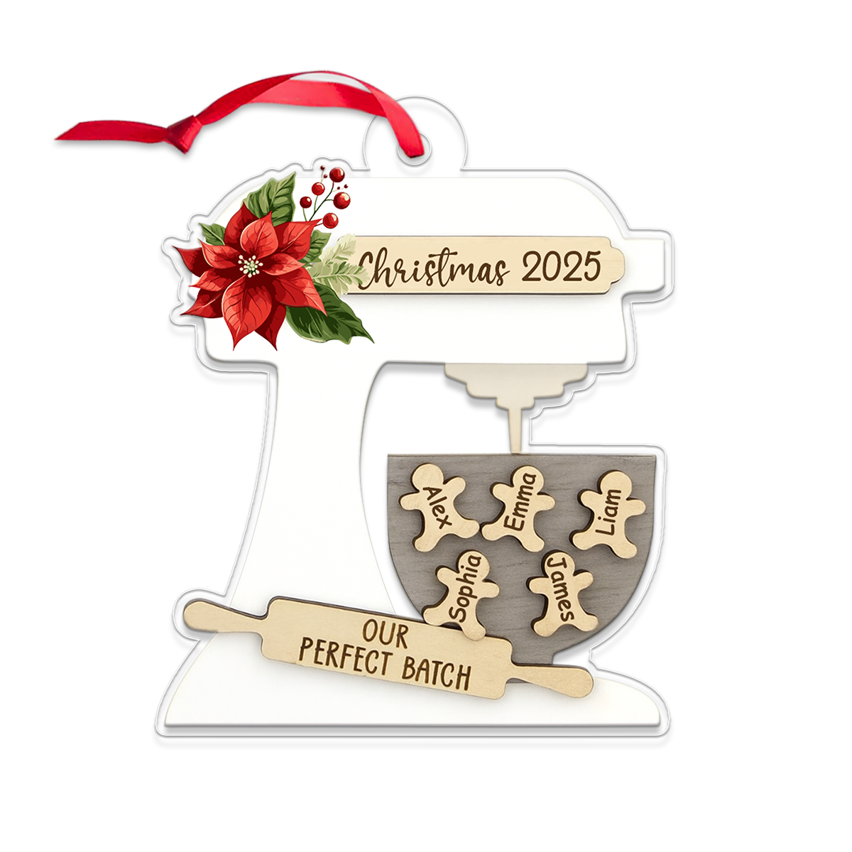 job acrylic ornament