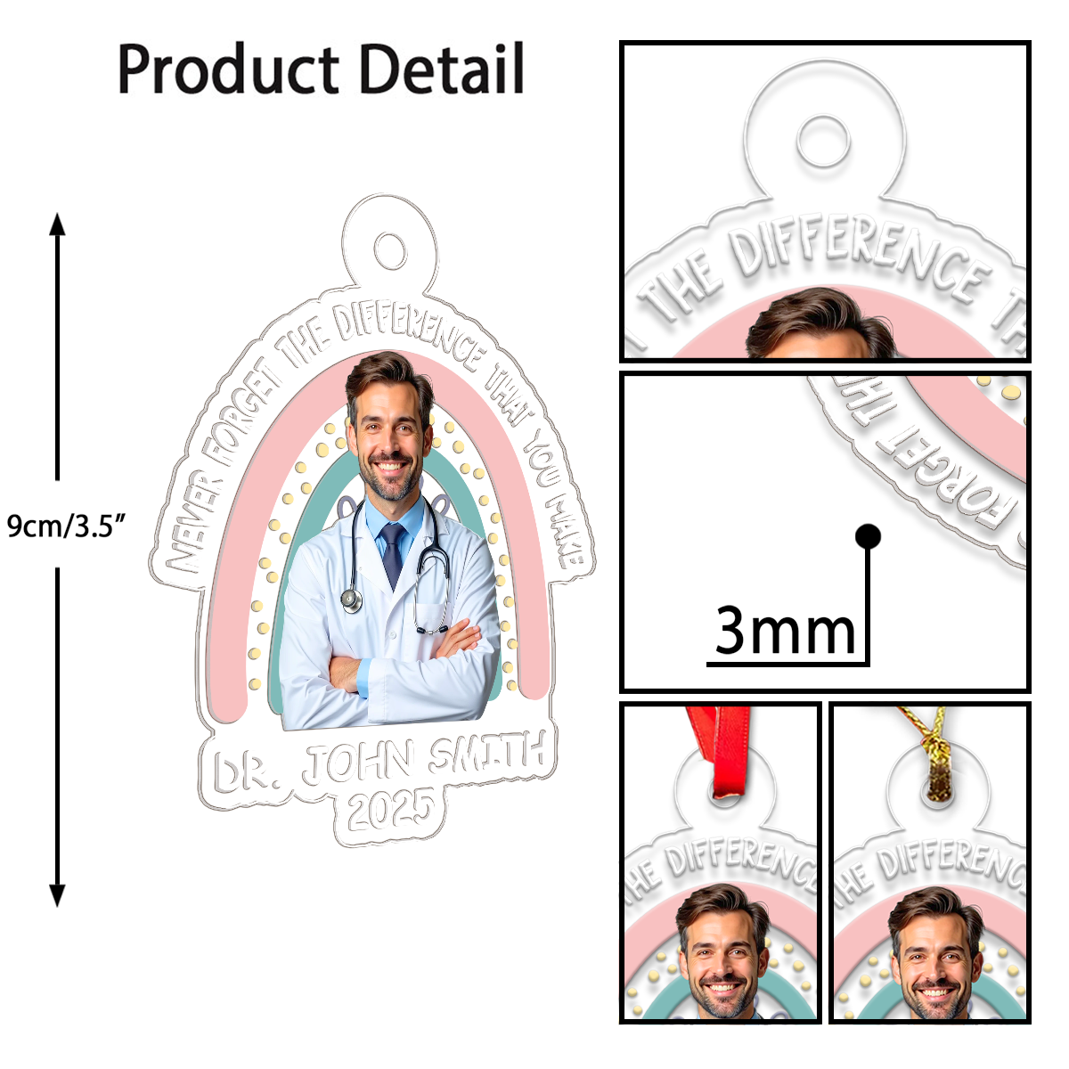 Custom Photo Anh Name Nurse And Doctor