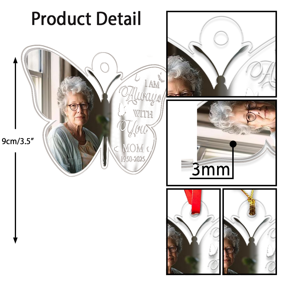 Custom Photo Mom Memorial