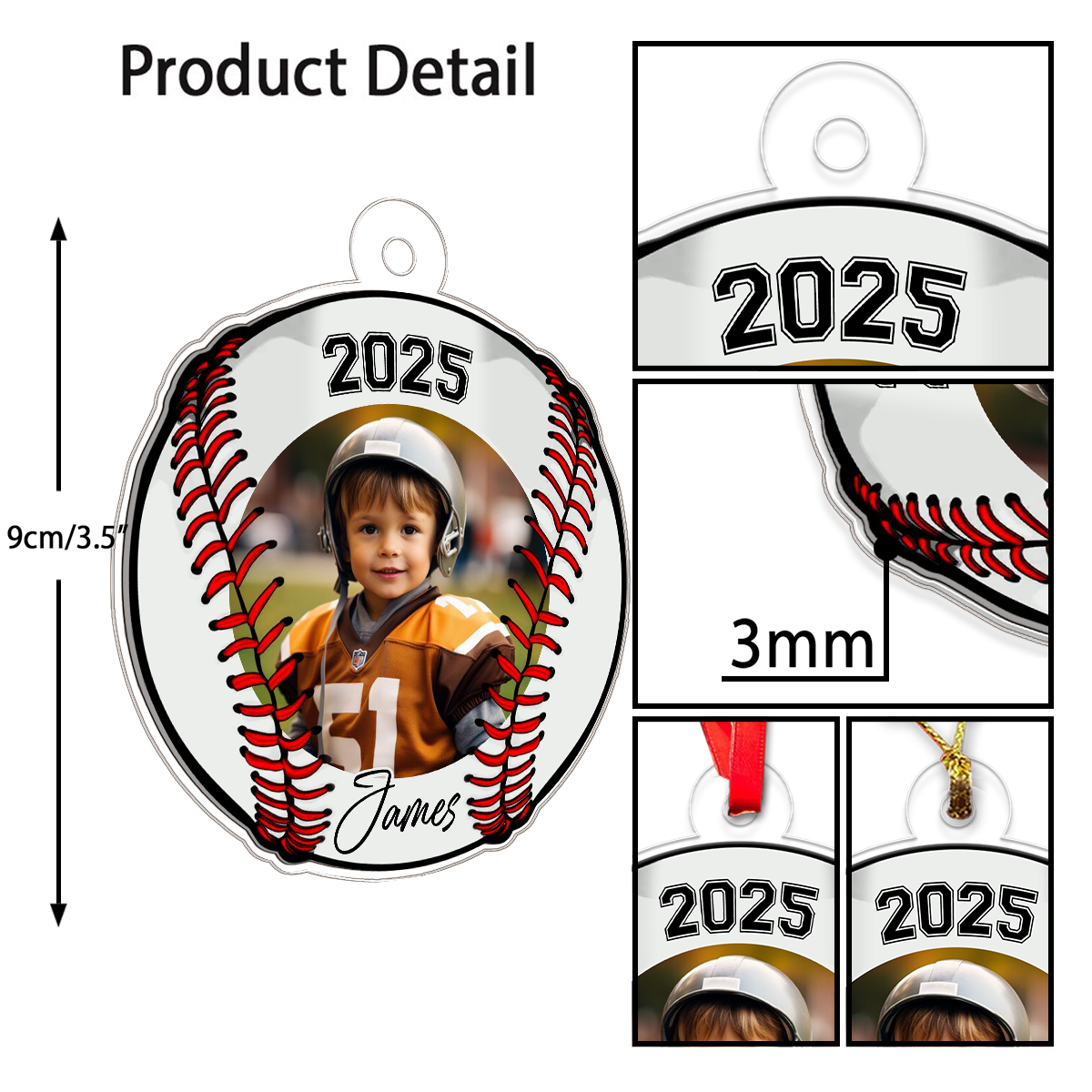 Custom Photo Baseball Player 2025