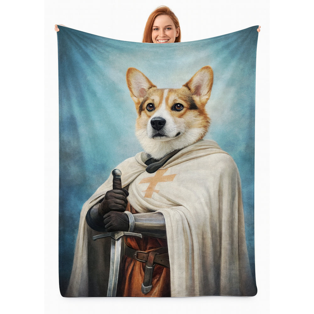 Custom Photo Priest Dog BlanketGift For Dog Lovers