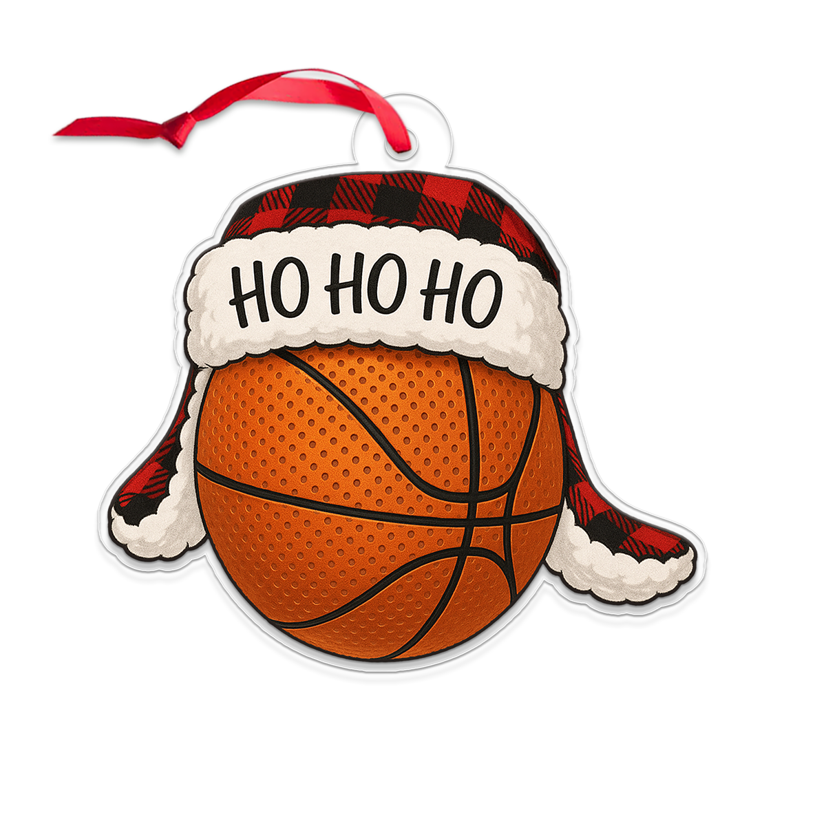 Personalized Basketball Santa