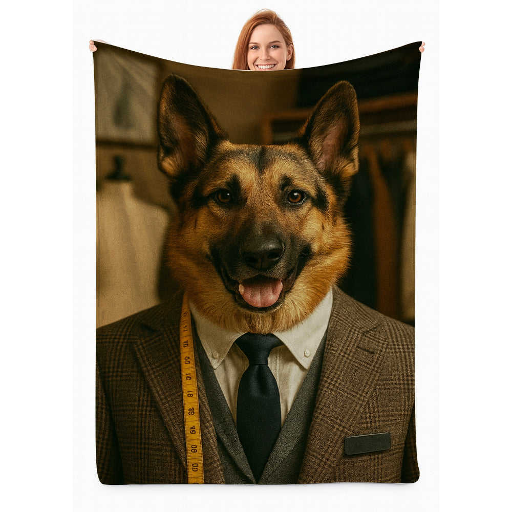 Custom Photo Tailor Dog BlanketGift For Dog Lovers
