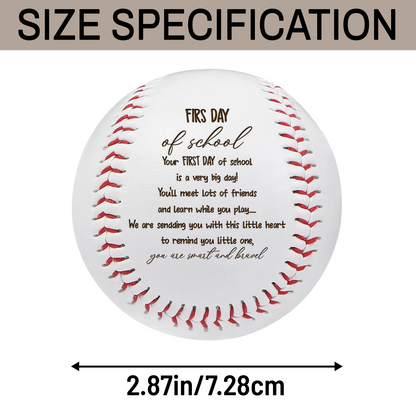 Custom Back to School  Gift | First Day of School Baseball Gift | Baseball Lover Gift | Gift For Kid TNBA023