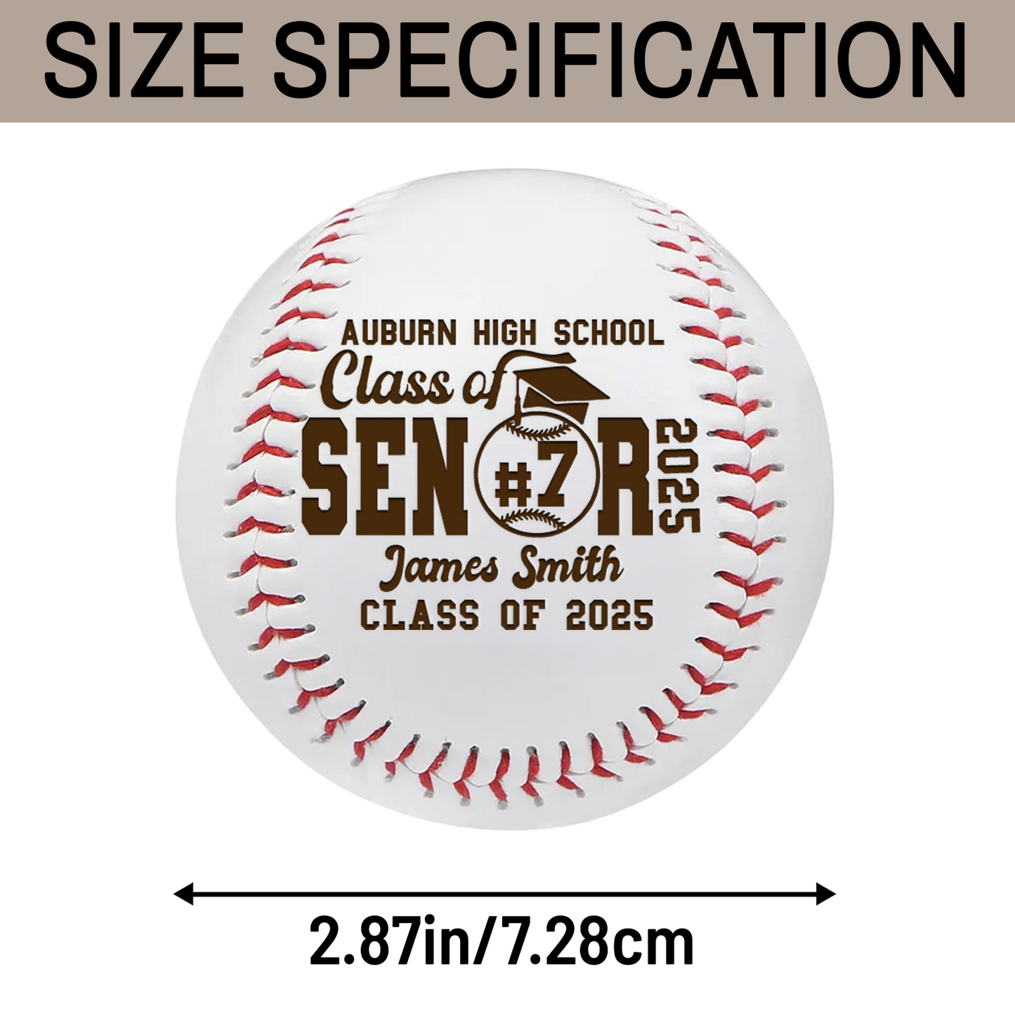 Custom Photo Baseball Graduation Gift | Personalized Graduate Senior High School | Baseball Lover Gift | Graduation Gift