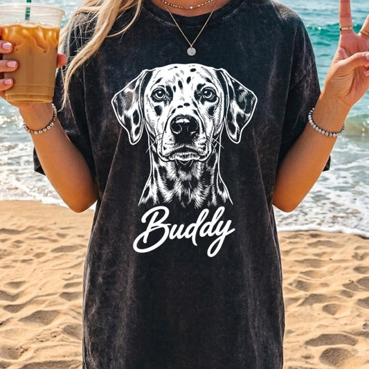 Custom Photo Dog Wash Shirt, Personalized Pet Unisex T-Shirt, Custom Dog Portrait Shirt Gift For Dog Lover THUC99