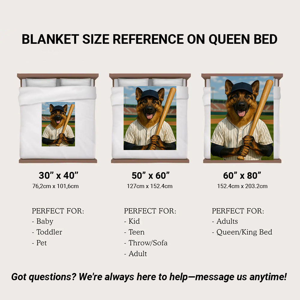Custom Photo Baseball Player Dog Gift For Dog Lovers