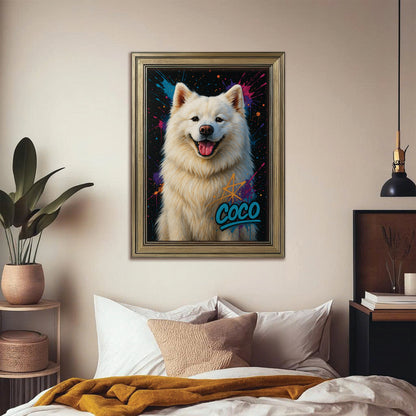 Custom Pet Portrait Contemporary