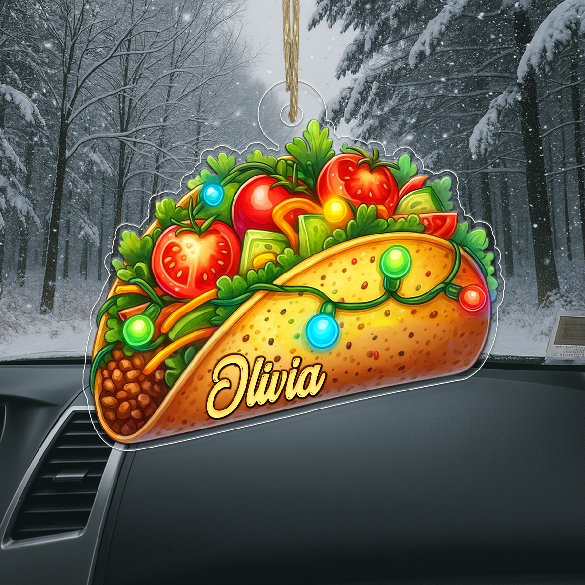Custom Name Tacos Christmas