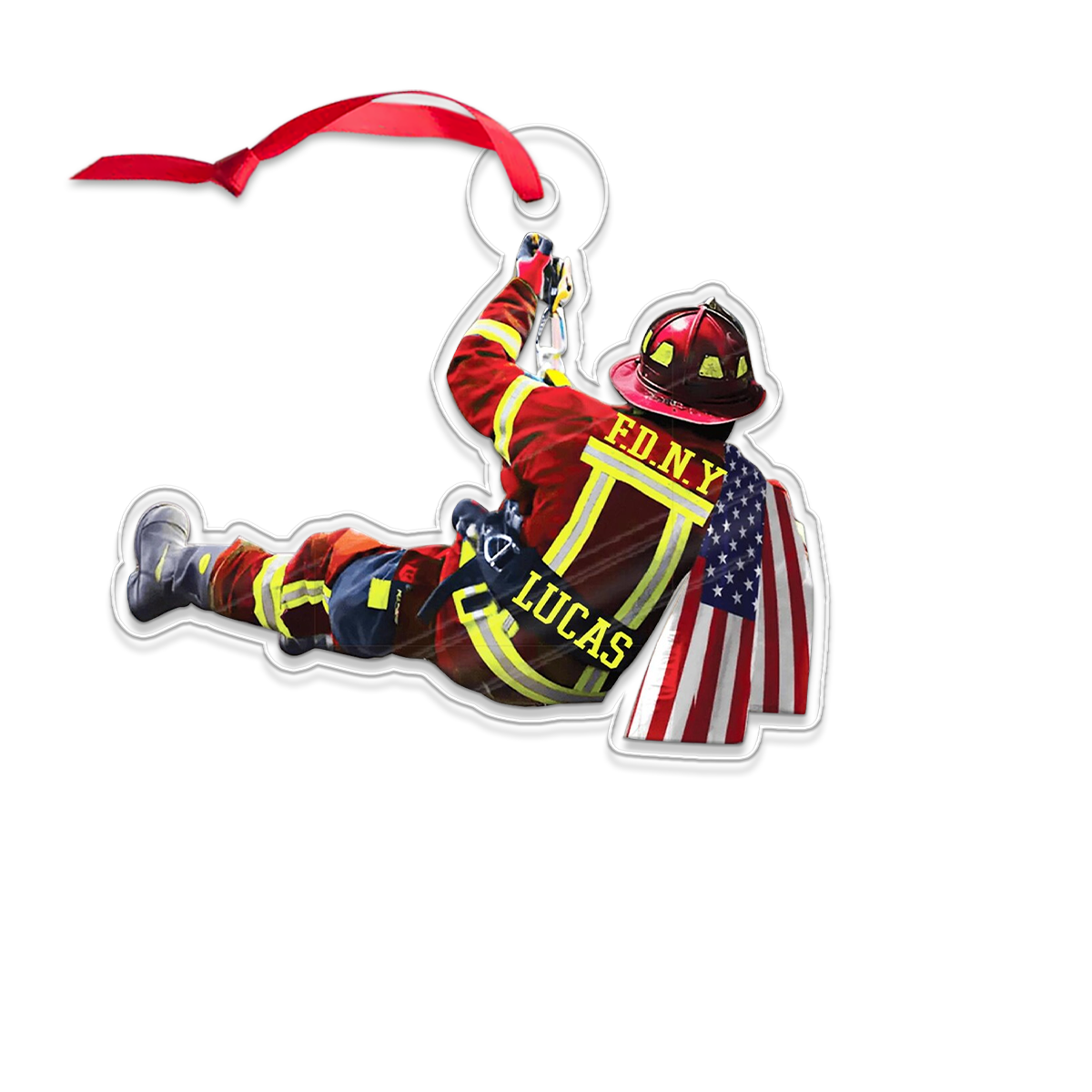 Custom Name Firefighter Gift