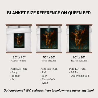 Custom Photo Dog Hero Canvas