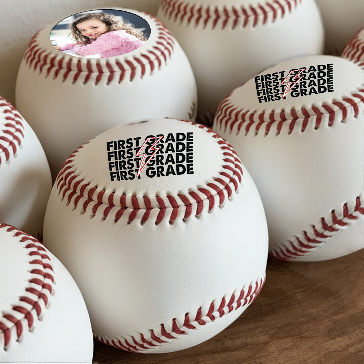 Custom Photo Back To School Baseball Gift | Personalized Back To School Gift For Kid | Baseball Lover Gift TNBA027