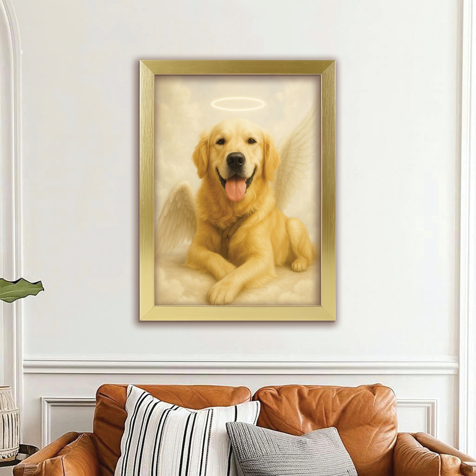 Custom Photo Dog Angel In Heaven _ Gifts For Dog Lovers