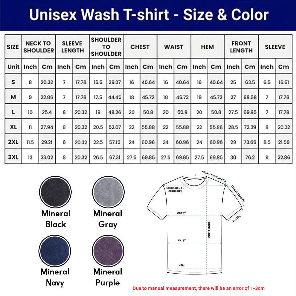 Custom Dog Photo Unisex Wash Shirt, Personalized Pet Lover T-Shirt | Dog Mom Gift THUC99