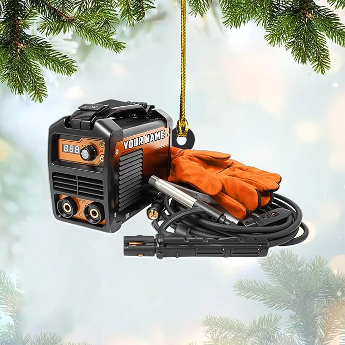 Custom Welder Tool 06 Christmas Ornament