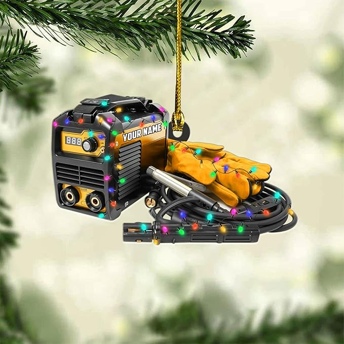 Custom Welder Tool 06 Christmas Ornament