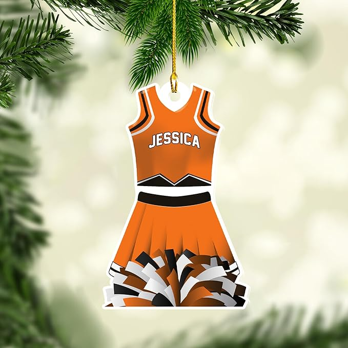 Custom Cheerleaders Style 03 Christmas Ornament