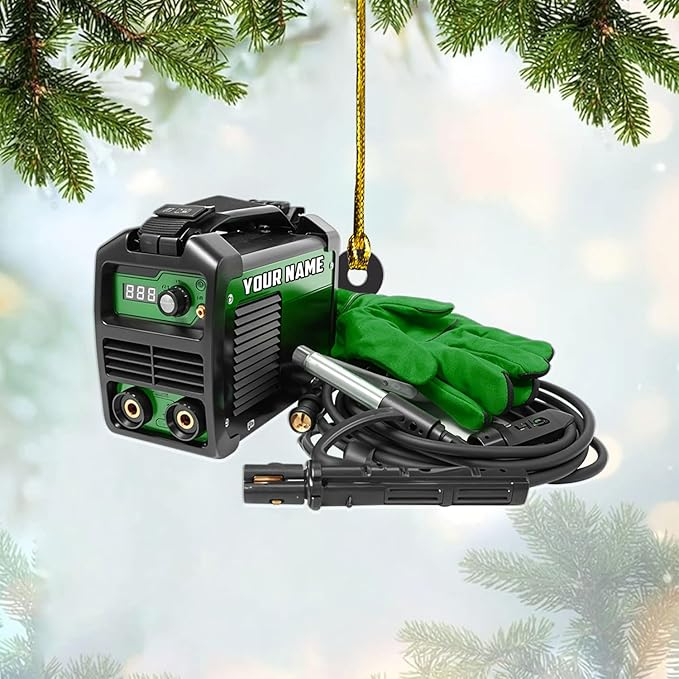 Custom Welder Tool 06 Christmas Ornament