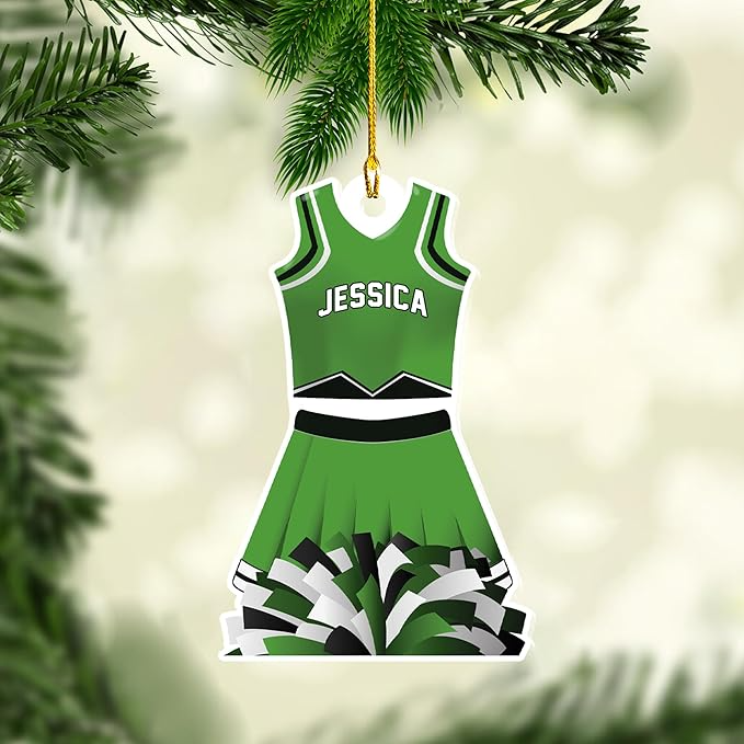 Custom Cheerleaders Style 03 Christmas Ornament