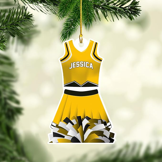 Custom Cheerleaders Style 03 Christmas Ornament
