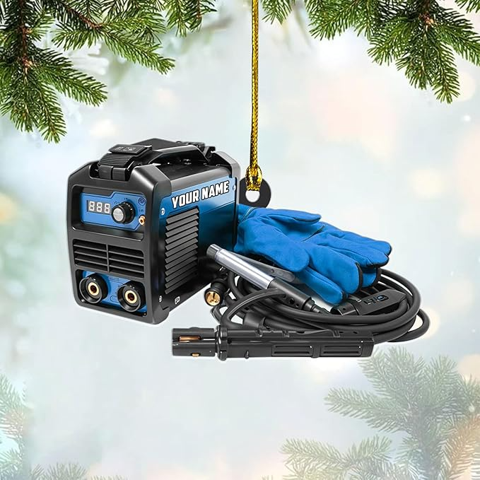 Custom Welder Tool 06 Christmas Ornament