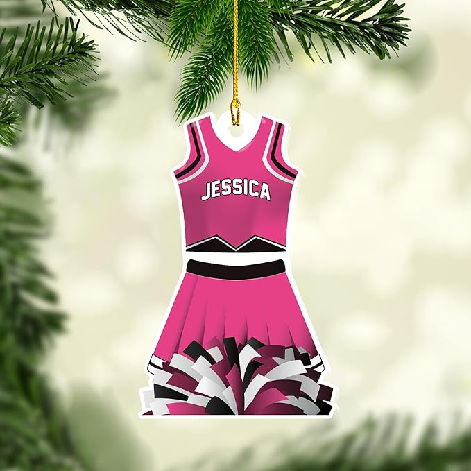 Custom Cheerleaders Style 03 Christmas Ornament