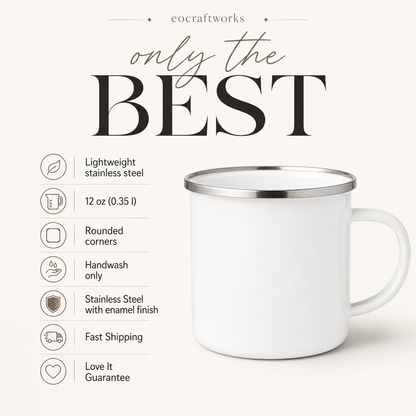 Custom Photo Dog Camping Mug | Gift For Dog Lovers Pa99