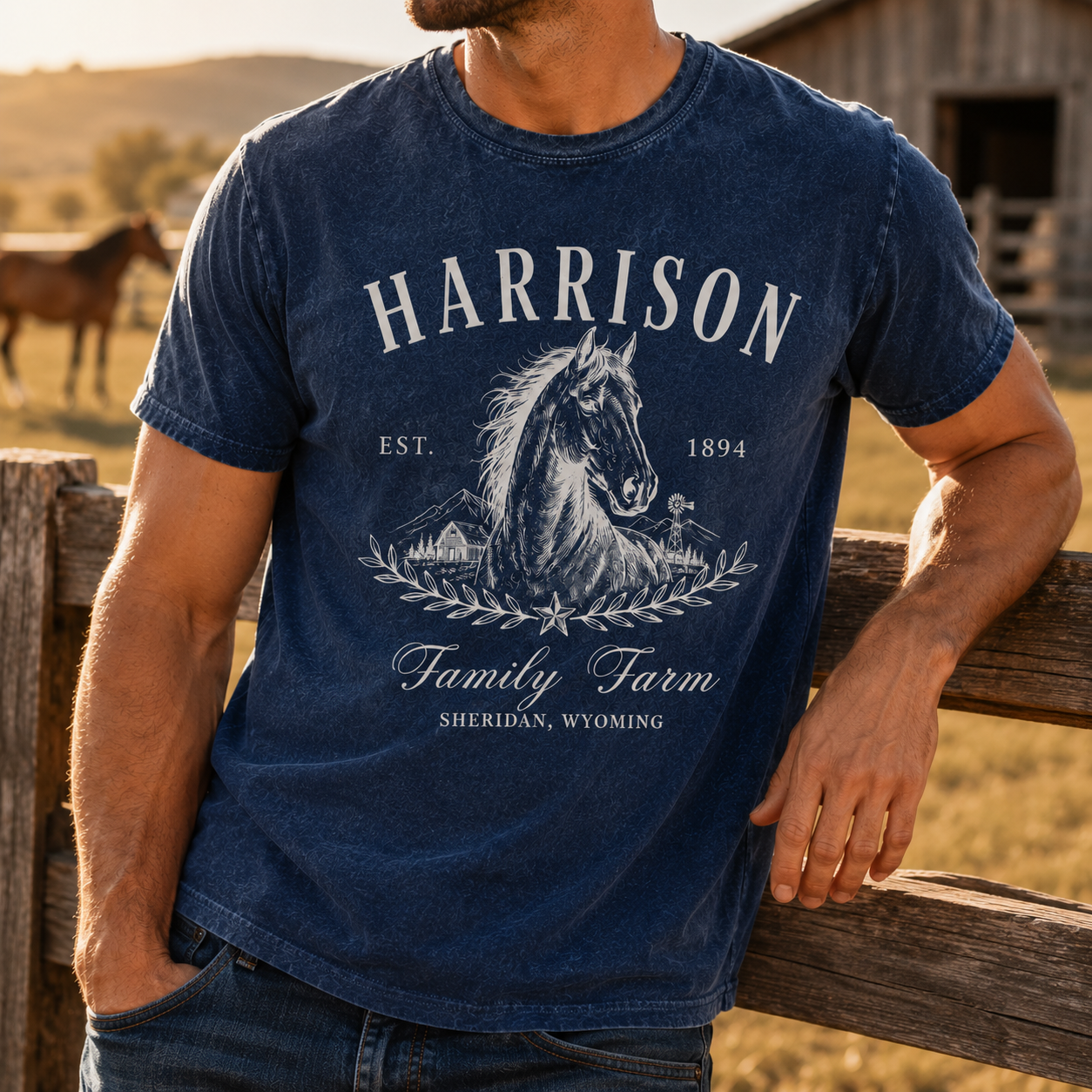 Custom Photo My Horse Wash T-Shirt | Personalized Horse Lover Shirt | Gift For Horse Lovers TOM99