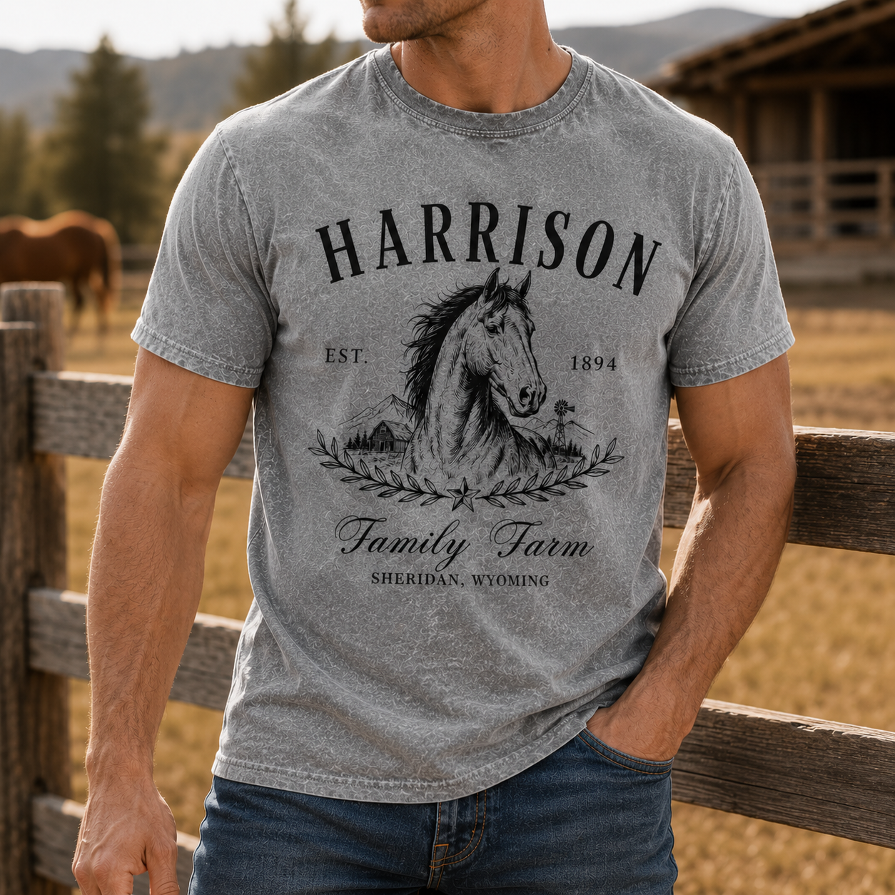 Custom Photo My Horse Wash T-Shirt | Personalized Horse Lover Shirt | Gift For Horse Lovers TOM99