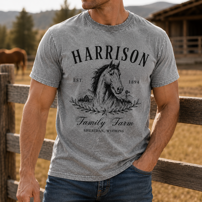 Custom Photo My Horse Wash T-Shirt | Personalized Horse Lover Shirt | Gift For Horse Lovers TOM99