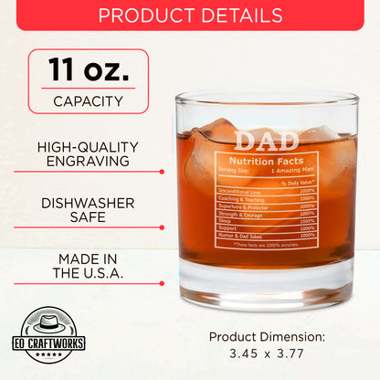 Custom Engraved Decanter with Dog Photo, Personalized Father's Day Gift for Dog Lover or Pet Owner, Dog Lover Gift