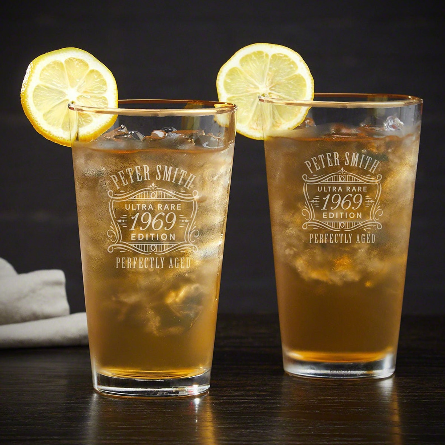 Laser Engraved Pint Glasses Custom