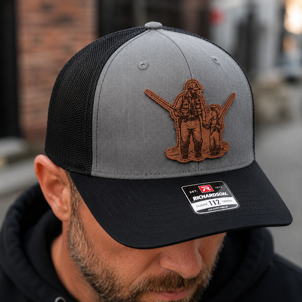 Dad Trucker Hat With Photo– Personalized Dad Hat | Father's Day Gift | Gift For Dad