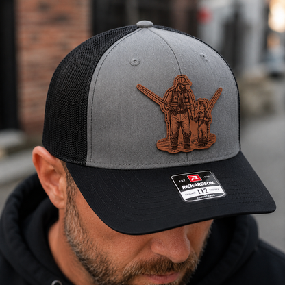 Dad Trucker Hat With Photo– Personalized Dad Hat | Father's Day Gift | Gift For Dad