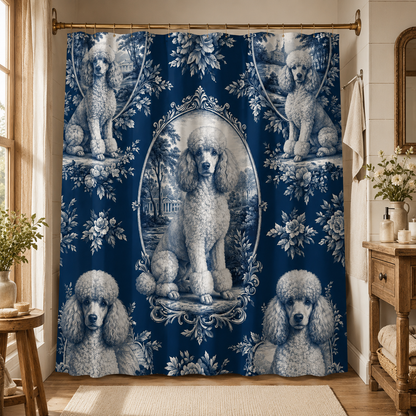 Custom Photo Dog Shower Curtain | Gift For Dog Lovers