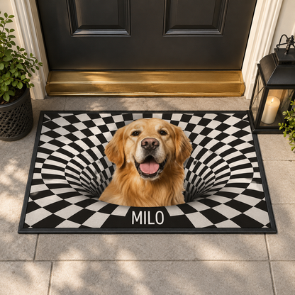 Custom Photo Funny Dog Doormat | Photo Pet Doormat | Gift For Dog Lovers
