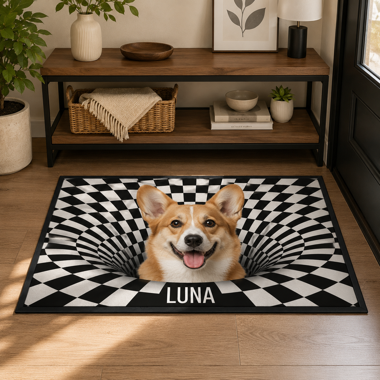 Custom Photo Funny Dog Doormat | Photo Pet Doormat | Gift For Dog Lovers
