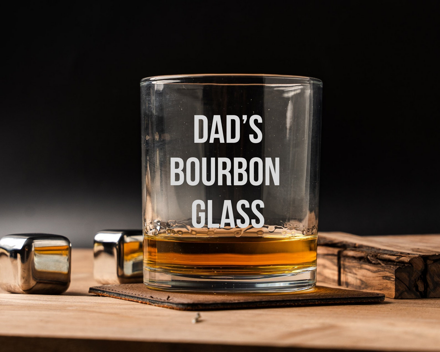 Engraved Personalized Whiskey Glass 11 oz Custom