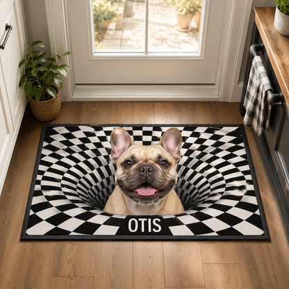 Custom Photo Funny Dog Doormat | Photo Pet Doormat | Gift For Dog Lovers