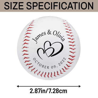 Custom Engraved Baseball | Boyfriend Gift Ideas | Bride Groom Gift | Anniversary Gift Ideas
