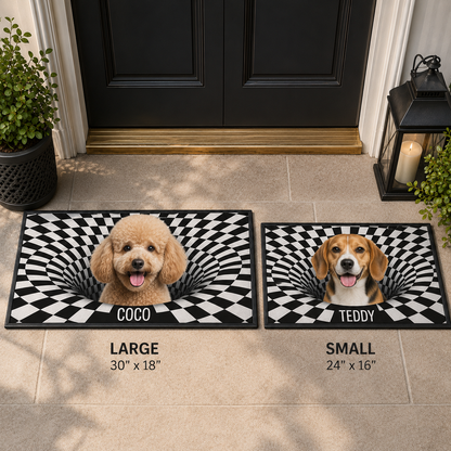 Custom Photo Funny Dog Doormat | Photo Pet Doormat | Gift For Dog Lovers