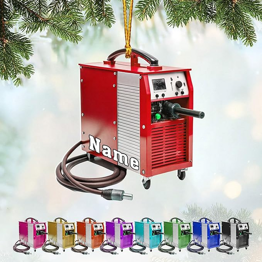 Custom Welder Tool Christmas Ornament
