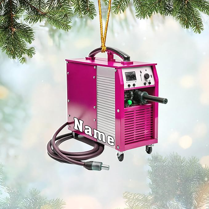 Custom Welder Tool Christmas Ornament