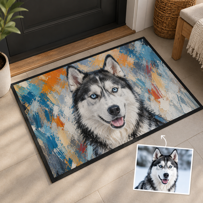 Custom Photo Funny Dog Doormat | Photo Pet Doormat | Gift For Dog Lovers